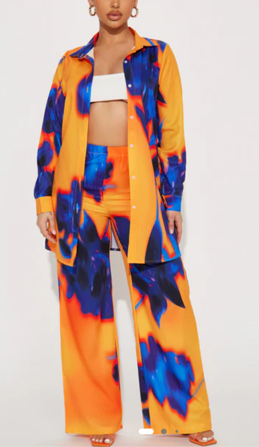 Flaming Lounge Set